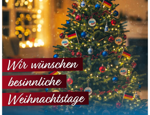 AfD Krefeld wünscht schöne Weihnachtstage
